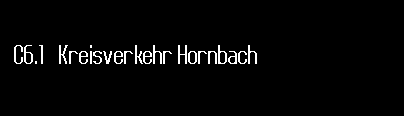 C6.1   Kreisverkehr Hornbach